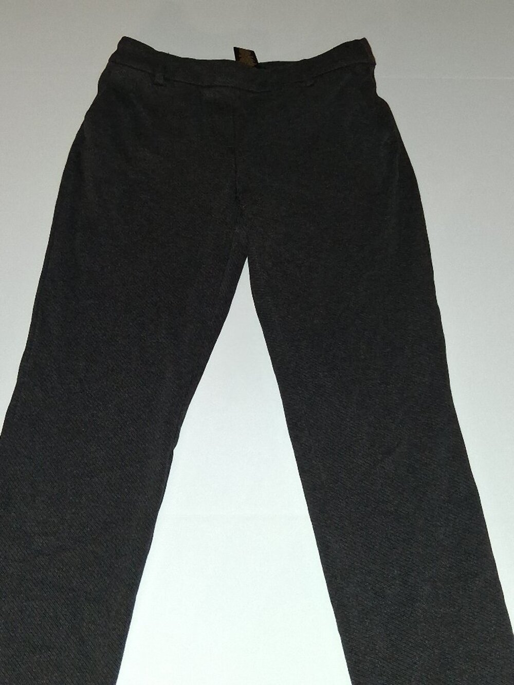 Size S Dark Heather Charcoal Women's Dalia Twill Ponte Pull-On Pants